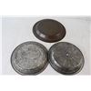Image 5 : (3) Baking Trays Pie Trays - Sunkis Pies, Monroe Boston Strause, Crisco