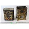 Gold Standard Ceylon and Assan Tea Tin, Royal Shield Ceylon and India Tea Tin