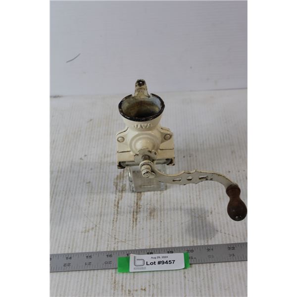 Vintage Wall Mounted Java Coffee Grinder