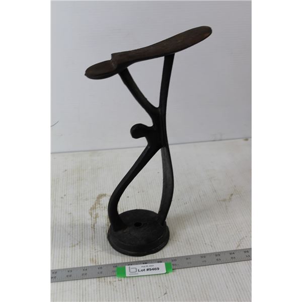 Cast Iron Shoe Shine Stand