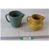 Image 1 : (2) Pottery Pitchers