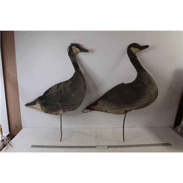 (2) Goose Decoys