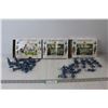 Image 1 : (2) American Civil War Union Coloured Infantry 16 Plastic Figurines 1/32, American Revolution Americ
