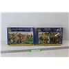 Greek Infantry Hoplites 1/72 Scale Plastic Figurines, Persian Infantry 1/72 Scale Plastic Figurines 