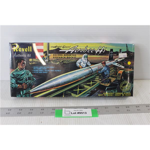 Revel Authentic Kit Aerobeetti Record Breaking Research Rocket Still Sealed NIB