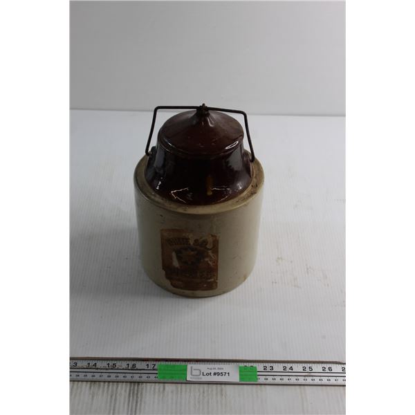 White Star Pickle Crock