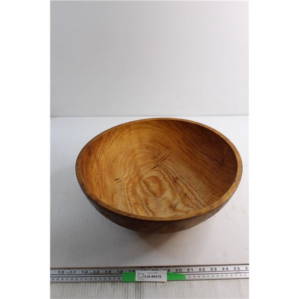 Wooden Butter Bowl 15'' x 6''
