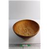 Wooden Butter Bowl 15'' x 6''