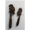 Image 4 : (2) Pipe Wrenches - Rusty - Pexto