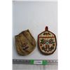 (2) Indigenous Beadwork Pouches