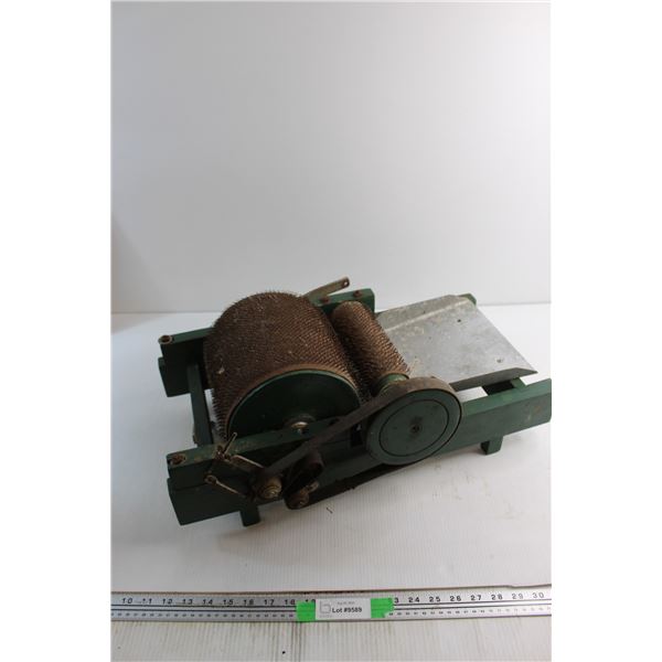 Hand Drum Carder for Wool Machine - As Is