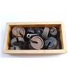 Image 2 : Lots of Assorted Scale Weights and Wooden Box