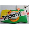 Image 2 : Trident Gum Wall Clock 21'' x 10'' - As Is