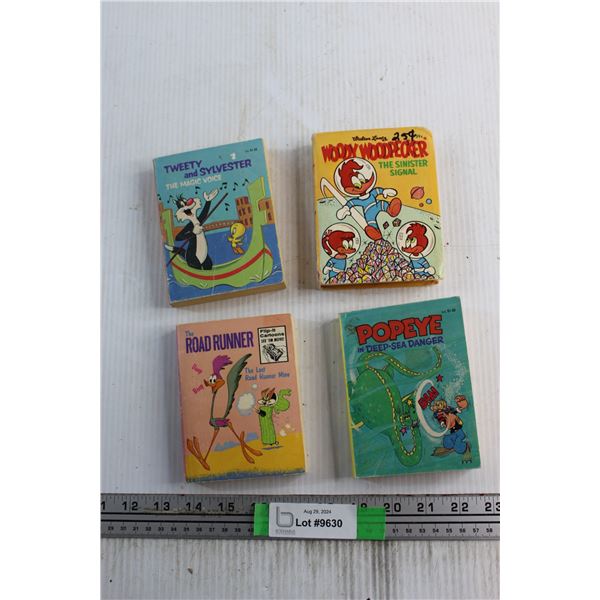 (4) Big Little Books - Popeye, Woody Woodpecker and Road Runner