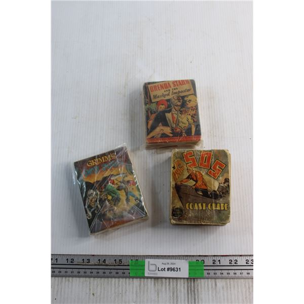 (3) Big Little Books - Sops, Brenda Starr and Grimms