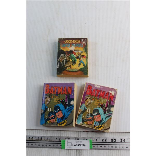 (3) Big Little Books - Batman and Grimms