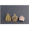Image 2 : (3) Canadian Armed Forces WWII Military Badges