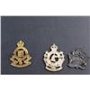Image 5 : (3) Canadian Armed Forces WWII Military Badges