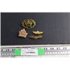(4) Canadian Armed Forces WWII Military Badges