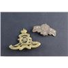 Image 2 : (2) Canadian Armed Forces WWII Military Badges