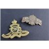 Image 3 : (2) Canadian Armed Forces WWII Military Badges