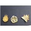 Image 3 : (3) Canadian Armed Forces WWII Military Badges