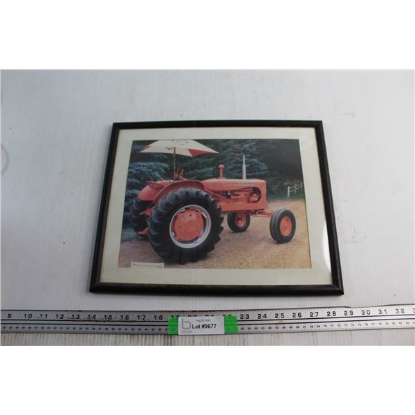 1955 Allis Chalmers WD 45 Diesel Tractor Framed Print - 15'' x 12''