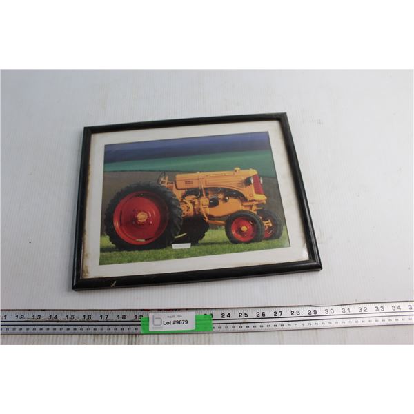 1949 Minneapolis - Moline Tractor Framed Print - 15'' x 12''