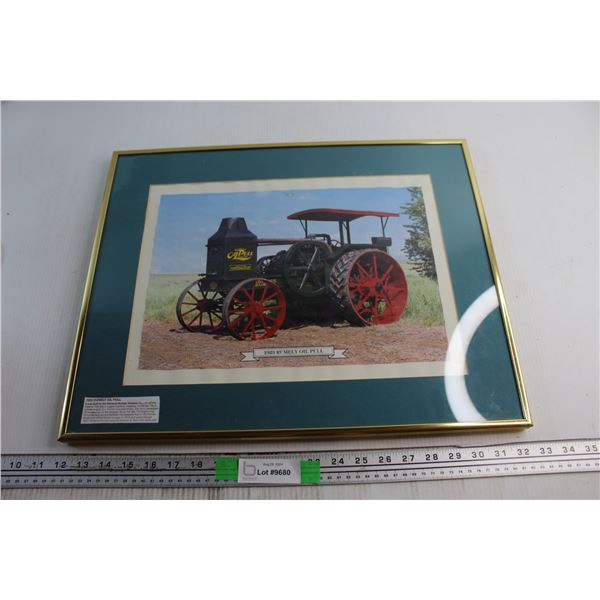 1923 Rumely Oil Pull Tractor Framed Print 20'' x 16''
