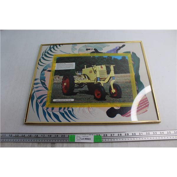 1938 Avery Ro-Trak Tractor Framed Print - 20'' x 16''