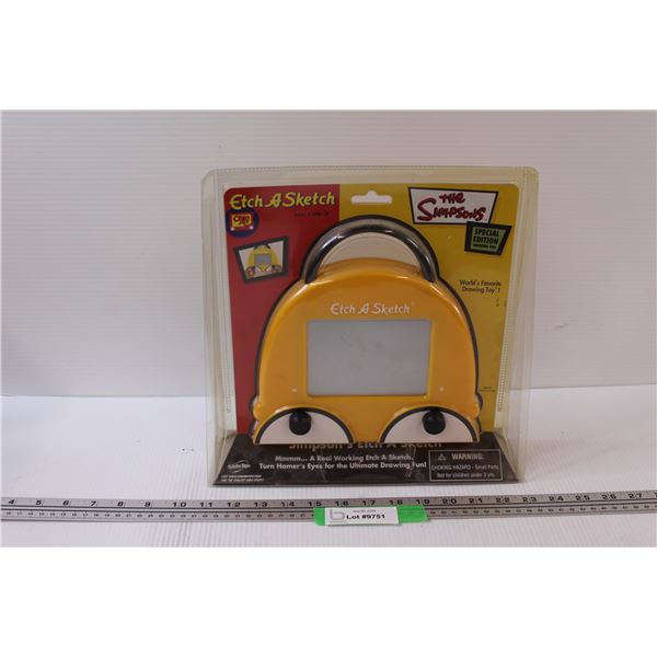 Homer Simpson Etch-A-Sketch