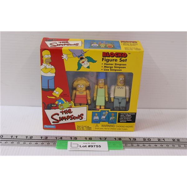 Simpsons Blocko Figure Set