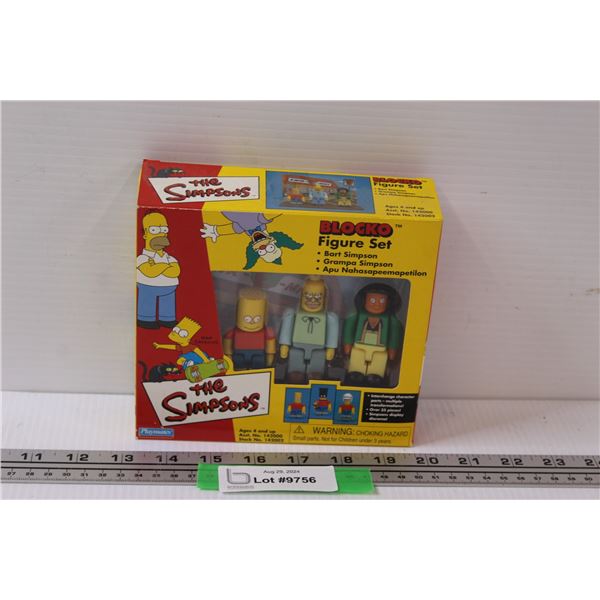 Simpsons Blocko Figure Set