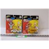 (2) Simpsons Johnny Lighting Die Cast Cars