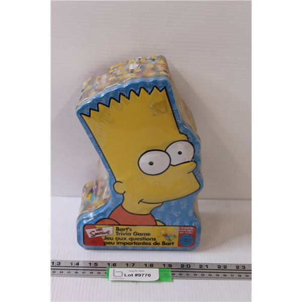 Bart's Trivia Game - NIB