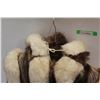 Image 2 : * Beaver Shadow Fox Fur Coat w/Removable Hood