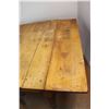 Image 2 : * Antique Farmhouse Kitchen Butcher Block w/ Drawers & Cutting Board & Folding Leaves - 26" Wide Fol