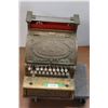 Image 1 : * Antique National Brass Cash Register - as is