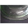 Image 4 : Uranium Green Depression Glass Florentine No. 1 - 8.5" Bowl