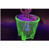 Image 2 : Uranium Glass Mixer/Beater w/Measuring Cup - 4.5" x 10"