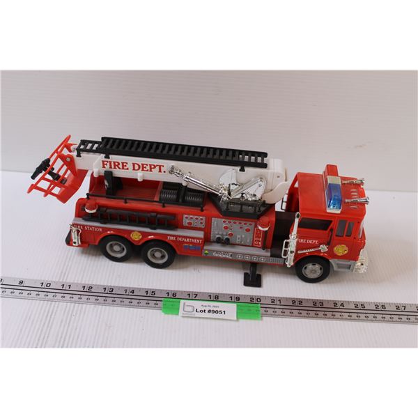 Plastic Firetruck - 16" Long