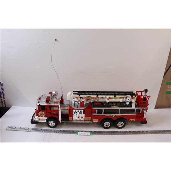 Newbright Brand Firetruck - 27" Long - Remote Control, Control Missing