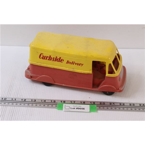 Reliable Curbside Delivery Van Plastic Toy - 10" Long