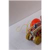 Image 3 : Fisher Price Vintage Pull Along Tractor Toy