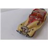 Image 4 : Vintage Metal Tin Push Car Toy