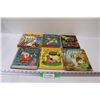 (6) Vintage Children's Books: Bugs Bunny, Lassie, Misc.