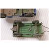 Image 5 : (2) Dinky Toy Cars: Army Tanker & Army Trailer