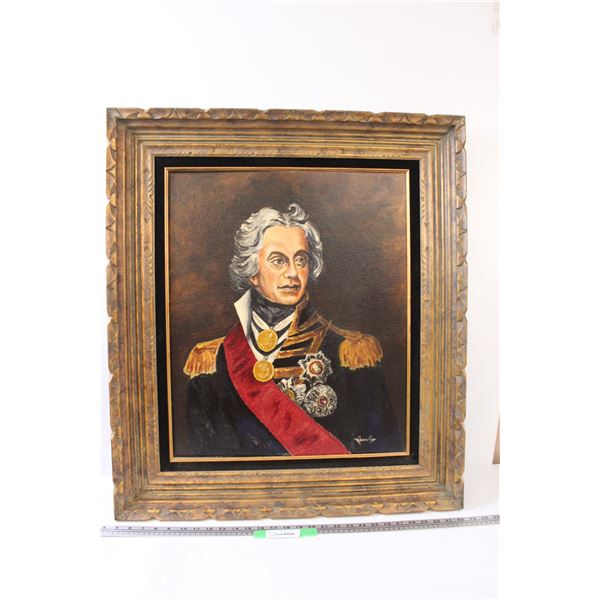 * Lord Nelson Painting - By R.C. Anderson - 32.5" x 28"