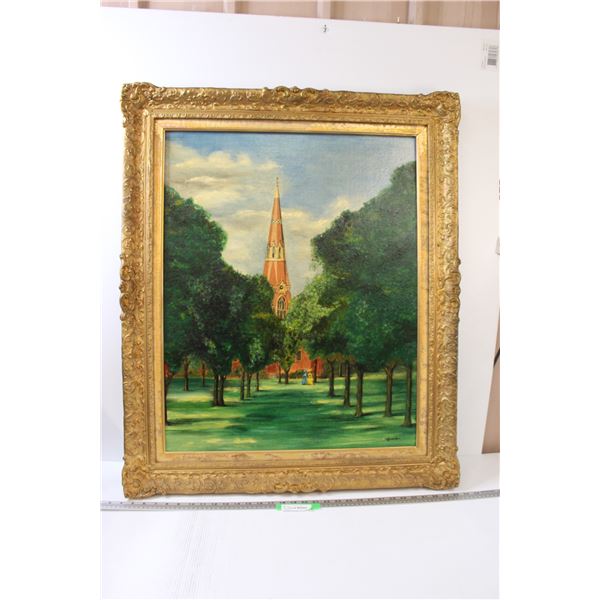 * St. Johns Cathedral - By R.C. Anderson - 37" x 31"