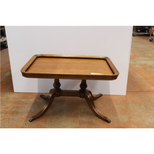 * Duncan Phyfe End Table - 17" x 27.5" x 18.5"